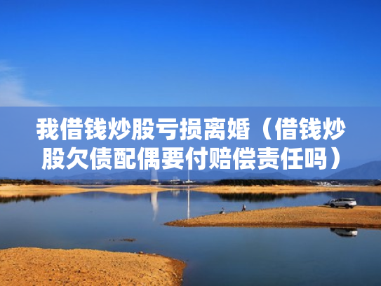 我借钱炒股亏损离婚（借钱炒股欠债配偶要付赔偿责任吗）