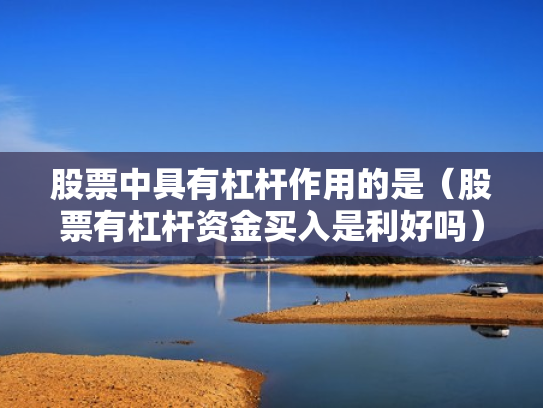 股票中具有杠杆作用的是（股票有杠杆资金买入是利好吗）