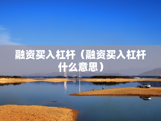 融资买入杠杆（融资买入杠杆什么意思）