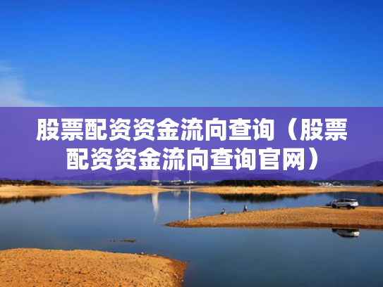 股票配资资金流向查询（股票配资资金流向查询官网）