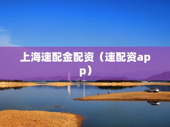 上海速配金配资（速配资app）
