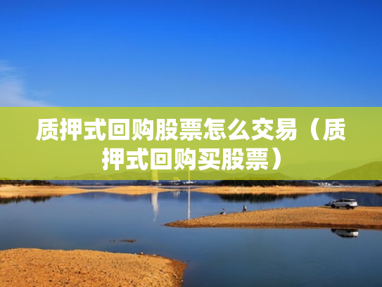 质押式回购股票怎么交易（质押式回购买股票）
