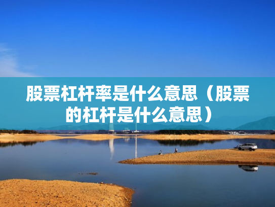 股票杠杆率是什么意思（股票的杠杆是什么意思）