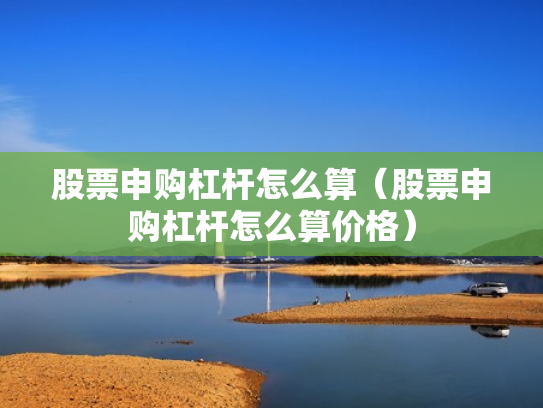 股票申购杠杆怎么算（股票申购杠杆怎么算价格）