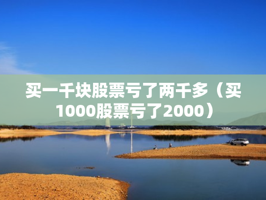 买一千块股票亏了两千多（买1000股票亏了2000）
