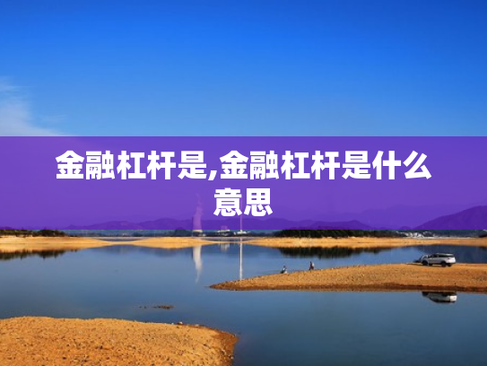 金融杠杆是,金融杠杆是什么意思