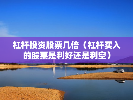 杠杆投资股票几倍（杠杆买入的股票是利好还是利空）