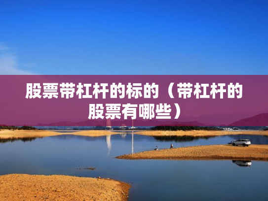股票带杠杆的标的（带杠杆的股票有哪些）