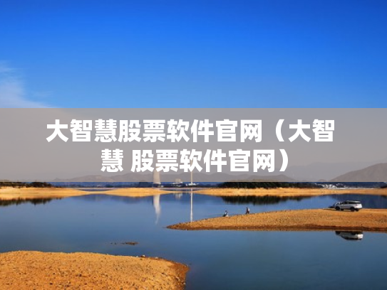 大智慧股票软件官网（大智 慧 股票软件官网）