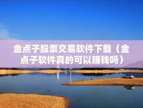 金点子股票交易软件下载（金点子软件真的可以赚钱吗）